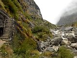30 Climbing Steps Next To Modi Khola Between Deurali And Machapuchare Base Camp On Trek To Annapurna Sanctuary 